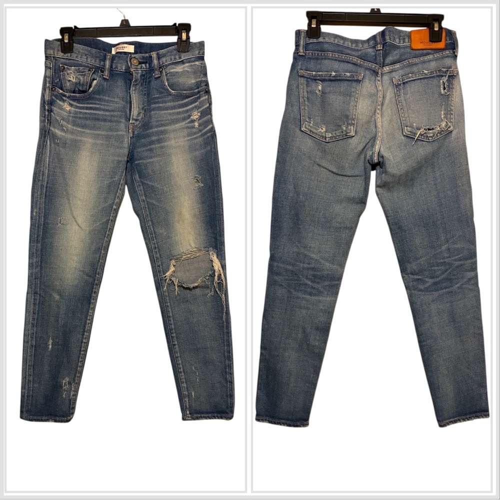 Moussy Vintage jeans in Helendale Skinny Sz 26 Distressed Mi Japan Japanese - Picture 5 of 10